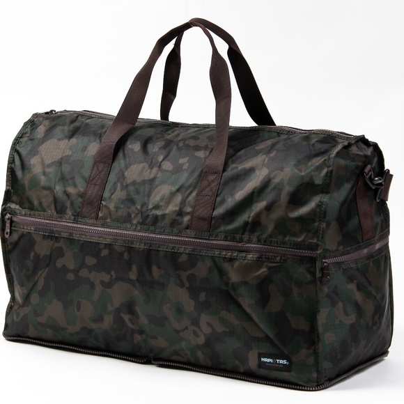 *NWT* Japanese brand Hapitas - Large Boston Duffle Bag - Camo print - Picture 3 of 6